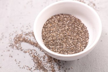 Ham chia tohum atış kapatın