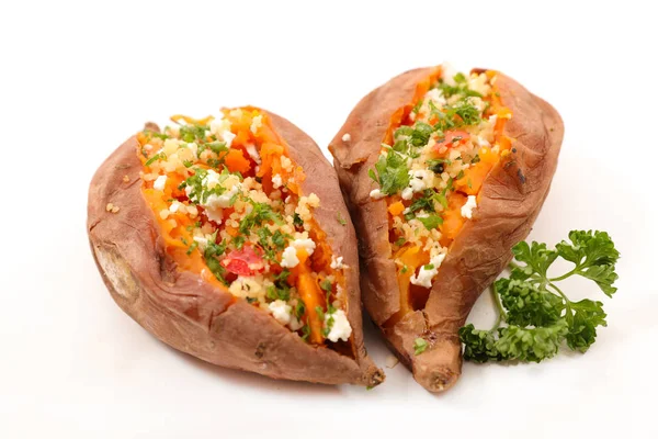 Sweet Potato Filling Vegetables — Stock Photo, Image