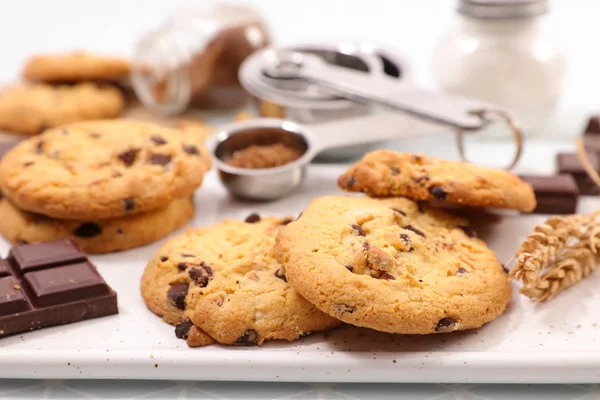 Cuisine Biscuits Faits Maison Vue Rapprochée — Photo