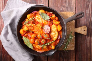 domates soslu tavuk fileto