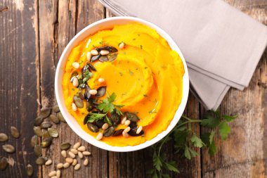 kabak püresi, sonbahar çanak