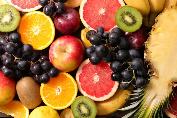 Surtido Frutas Frescas Comer Fresco — Foto de Stock