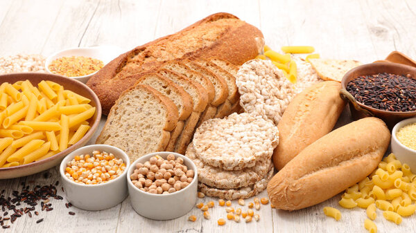selection of gluten free food 