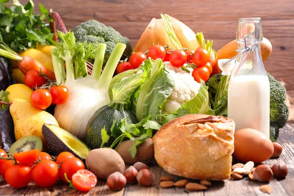 Selección Del Concepto Alimentación Saludable —  Fotos de Stock