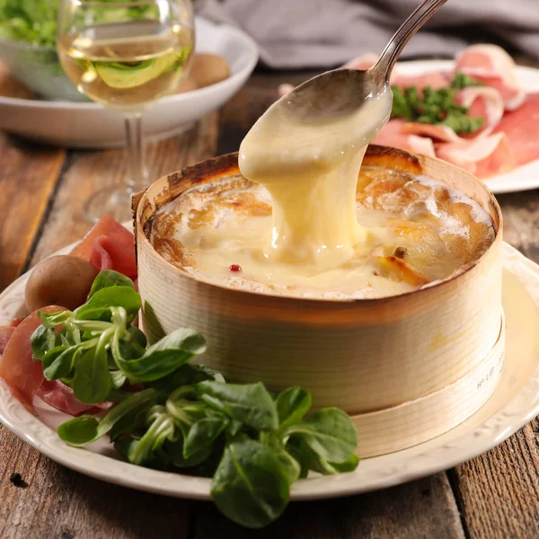 Heerlijke Mont Feestelijke Franse Winter Gastronomie — Stockfoto