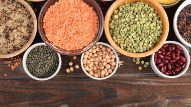 dan yukarıda Vejetaryen yiyecekler arasından yapılan seçim görüntülenir