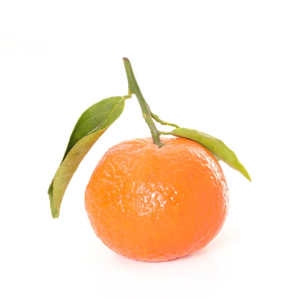 Clementine Witte Achtergrond — Stockfoto