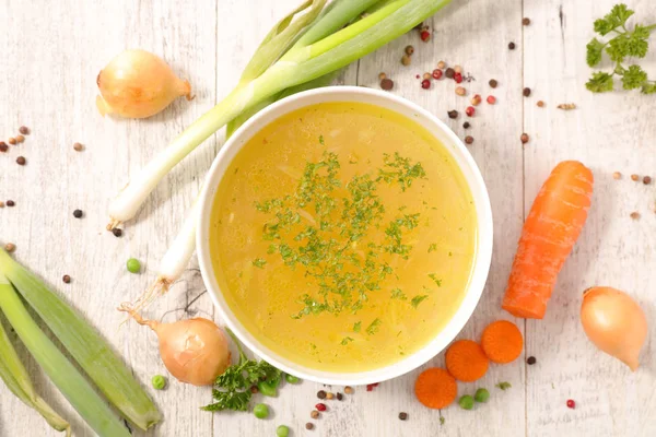 Bouillon Légumes Ingrédient — Photo