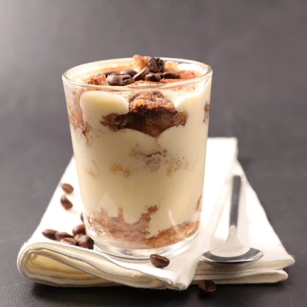 Delizioso Tiramisù Caffè — Foto Stock