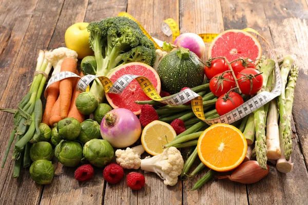 Assorted Fruit Vegetable — Stock Photo, Image