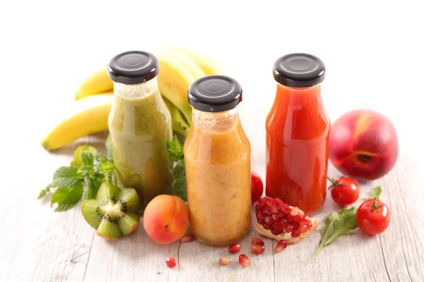 Smoothie Juice Bottle — Stock Photo, Image