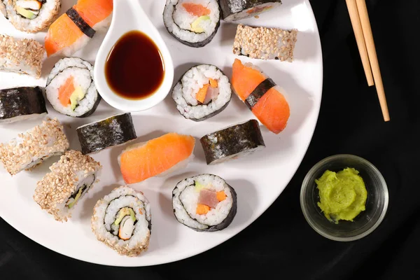 Výběr Sushi Maki — Stock fotografie