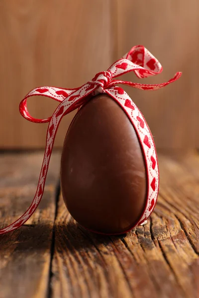Пасхальный Шоколад Лентой — стоковое фото