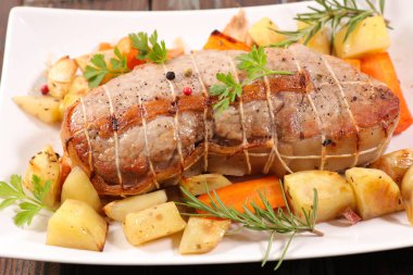 fileto pirzola et ve sebze