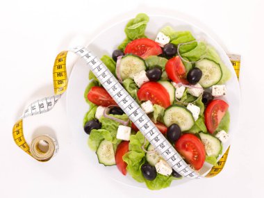 karışık sebze salatası, diyet gıda kavramı