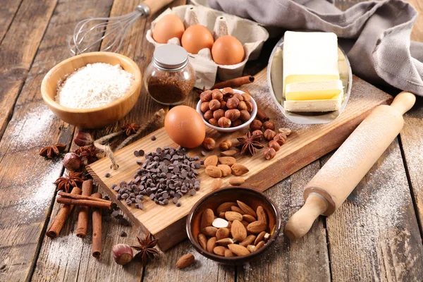 Baking Food Ingredient Close — Stock Photo, Image