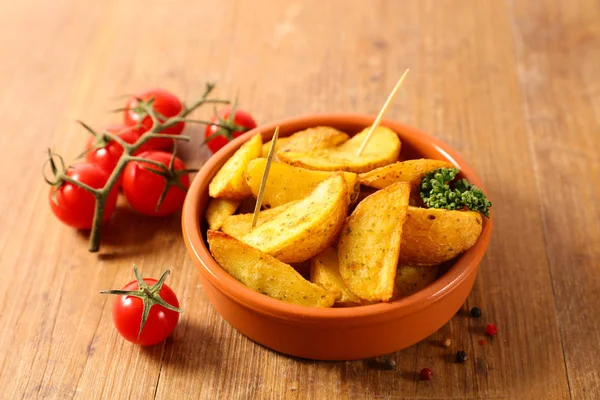 Patatas Bravas Närbild — Stockfoto