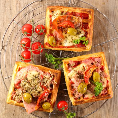 sebzeli pizza gözleme