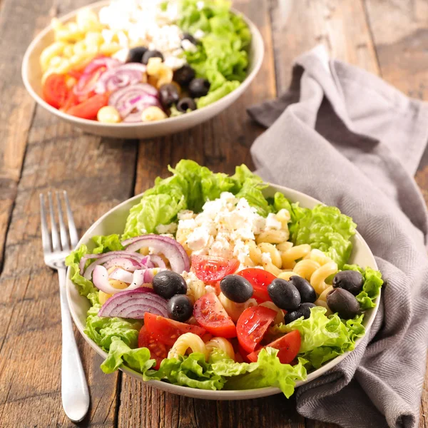 Bowl Mixed Vegetable Salad — Stock Photo, Image