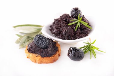 black olive and tapenade clipart