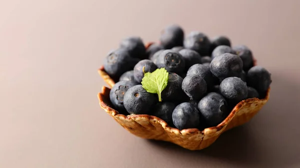 Blueberry Biscuit Bowl — Stock Photo, Image