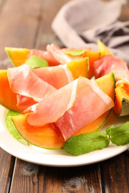 kavun ve prosicutto jambon 
