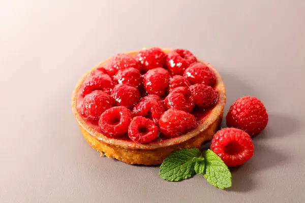 Rasbperry Tart Mint — Stock Photo, Image