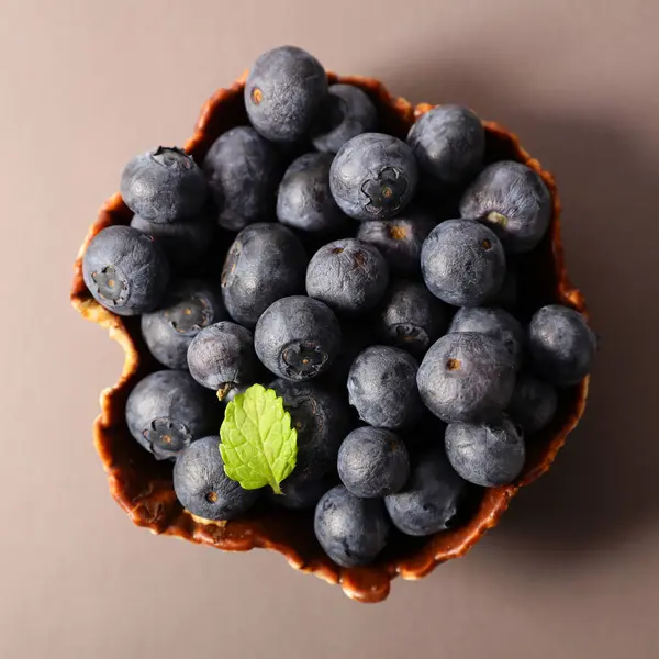 Fresh Blueberry Top View — Stock Photo, Image