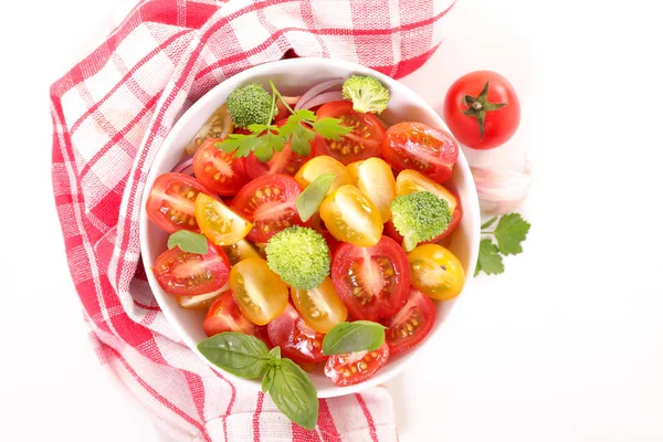 Ensalada Tomate Albahaca — Foto de Stock