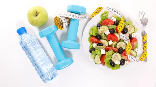 dambıl ile sebze salatası