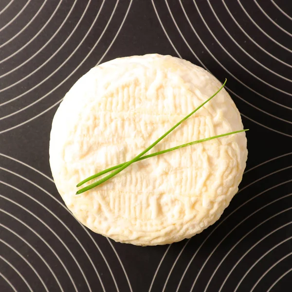 Fromage Chèvre Aneth Vue Dessus — Photo