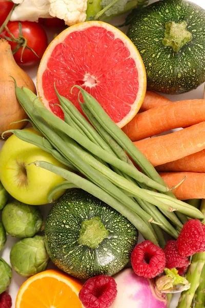 Fruit Vegetable Top View — Stock Photo, Image