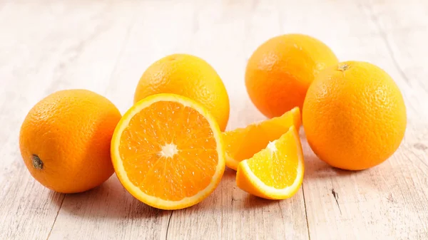 Group Orange Slices — Stock Photo, Image