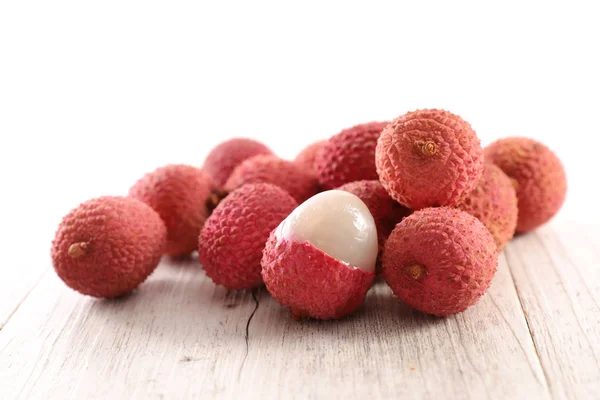 Csoport Lédús Litchi Stúdió Lövés — Stock Fotó