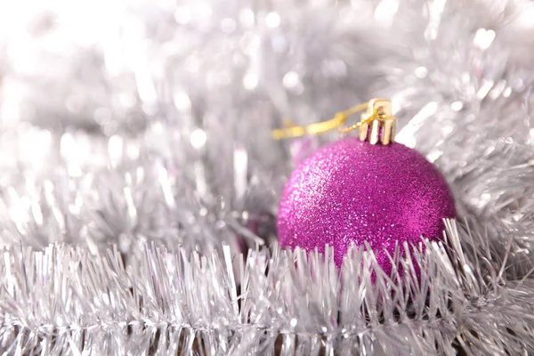 Adorno Navidad Decoración Con Guirnalda Chuchería — Foto de Stock