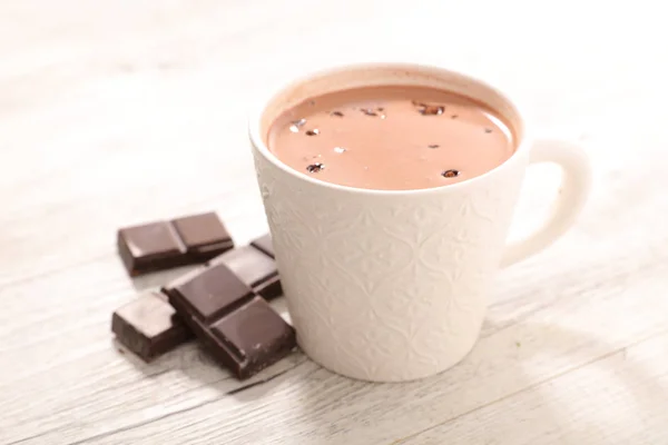 Hot Milk Cocoa Mug — Stock Photo, Image