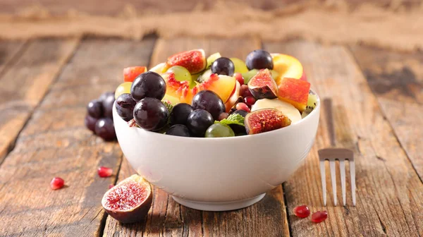 Fresh Fruit Salad Juicy Fruit Bowl — Stock Photo, Image