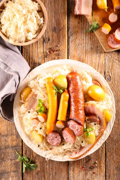 lahana, patates ve et...