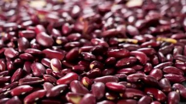 ham kırmızı fasulye dökümü - doku, arkaplan