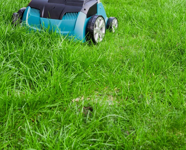 Scarificateur Travailler Dans Jardin — Photo