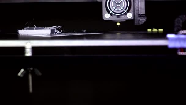 Imprimante Bricolage Imprimant Des Pièces Dans Temps — Video