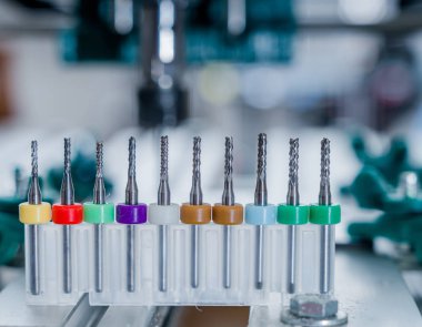 Kesme araçları... CNC değirmen kesme makinesi 