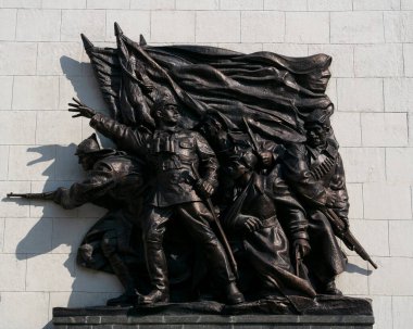 Rusya, Volgograd. 2. Dünya Savaşı askerlerinin anıtı.