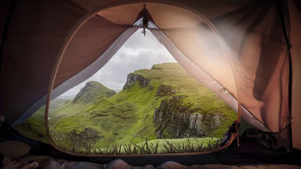 Camping Isla de Skye — Foto de Stock