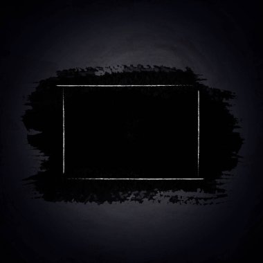 Boş boş kare kara tahta arka plan üzerinde çizim. Vektör çizim