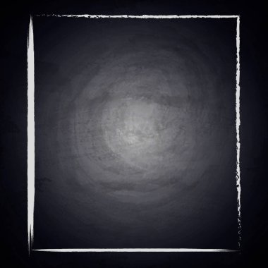 Boş boş kare kara tahta arka plan üzerinde çizim. Vektör çizim