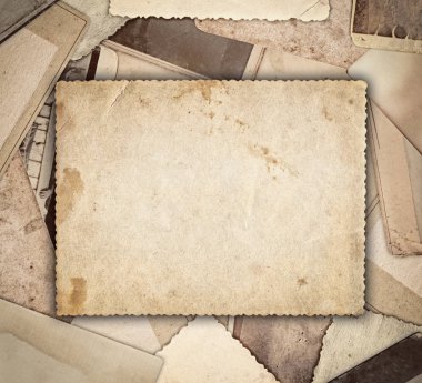 Yığın üzerinde Vintage Fotoğraf eski arka plan fotoğraf