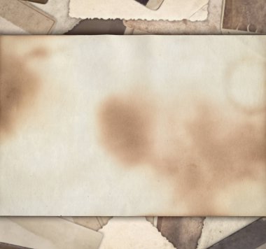 Vintage yığın kağıda eski arka plan fotoğraf