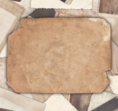 Vintage yığın kağıda eski arka plan fotoğraf