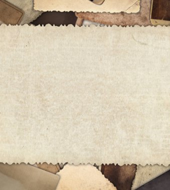 Vintage yığın kağıda eski arka plan fotoğraf